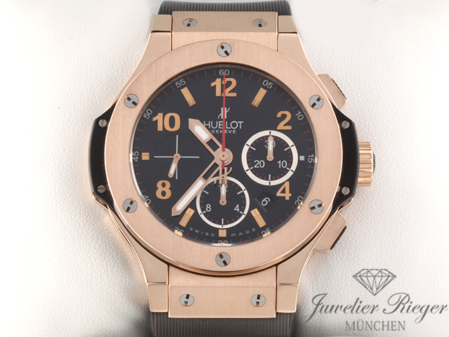 Bild 1 der Galerie: Hublot Big Bang 44 mm Chronograph 301.PX.130.RX Rosegold 750 2010 Herren