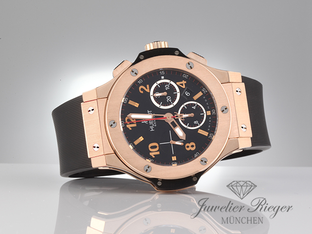 Bild 4 der Galerie: Hublot Big Bang 44 mm Chronograph 301.PX.130.RX Rosegold 750 2010 Herren
