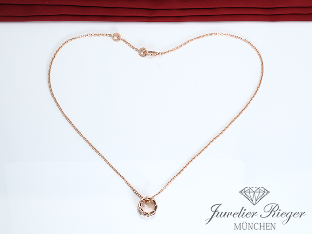 Bild 5 der Galerie: Bvlgari Collier Serpenti Viper Rosegold 750 Diamanten Karneol 2021 355088 Gold