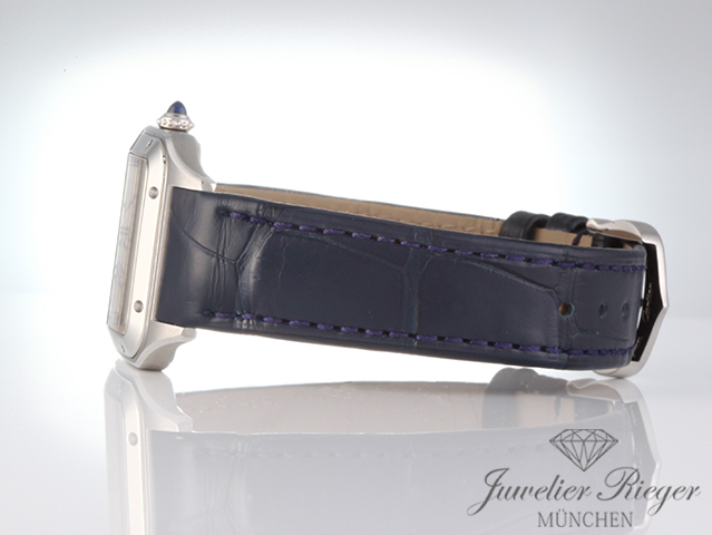 Bild 5 der Galerie: Ungetragen Cartier Santos Dumont kleines Modell Edelstahl WSSA0086 2026 Stahl
