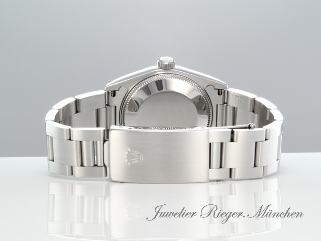 Image 6 of gallery: Rolex Medium Datejust 31 mm 2004/05 Edelstahl Automatik Damen Stahl Lady