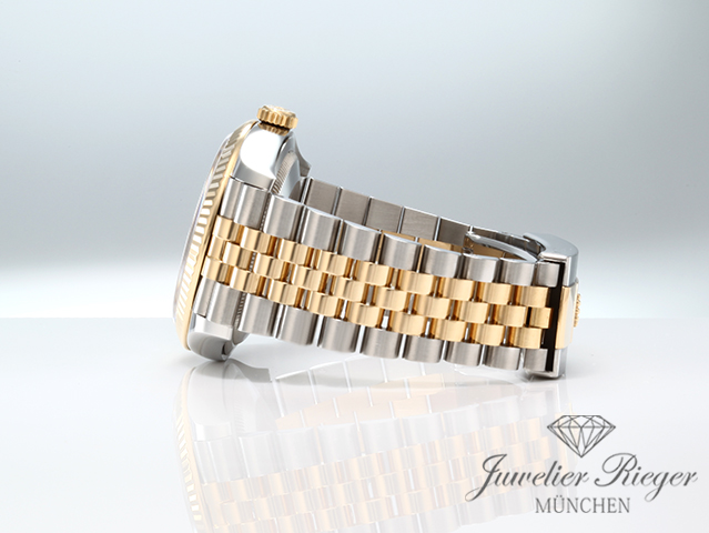 Bild 5 der Galerie: Rolex Datejust 36 126233 Edelstahl Gelbgold 750 Diamanten Automatik Gold