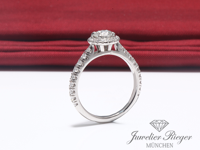 Bild 4 der Galerie: Cartier Ring Destinee Soliär Platin 950 Diamant 0,50 ct. Gr. 51 2016 Brillant