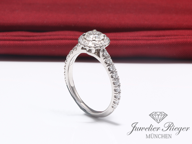 Bild 3 der Galerie: Cartier Ring Destinee Soliär Platin 950 Diamant 0,50 ct. Gr. 51 2016 Brillant