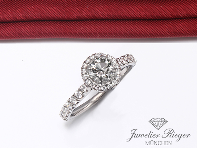 Bild 2 der Galerie: Cartier Ring Destinee Soliär Platin 950 Diamant 0,50 ct. Gr. 51 2016 Brillant