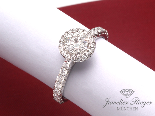 Bild 1 der Galerie: Cartier Ring Destinee Soliär Platin 950 Diamant 0,50 ct. Gr. 51 2016 Brillant