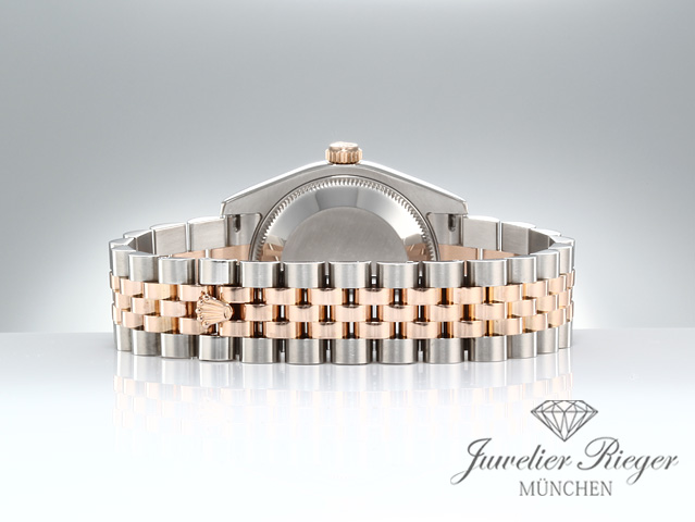 Bild 6 der Galerie: Rolex Datejust Medium 31 mm 178271 Edelstahl Rosegold 750 Automatik Stahl Gold