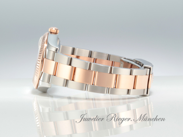 Bild 5 der Galerie: Rolex Datejust 31 mm 178271 2011 Stahl Rosegold 750 Diamanten Automatik Gold