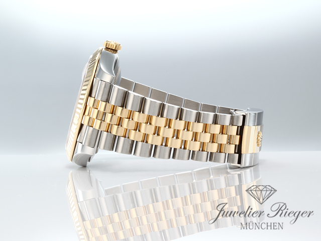 Image 5 of gallery: Rolex Datejust 41 126333 Edelstahl Gelbgold 750 Diamanten Automatik Gold