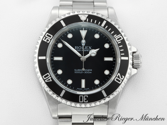 Bild 1 der Galerie: Rolex Submariner 14060 M Edelstahl 2005 Automatik Taucheruhr Herrenuhr Stahl