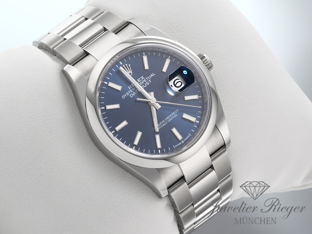Bild 2 der Galerie: Rolex Datejust 36 mm 126200 2021 Edelstahl Automatik Date just Stahl