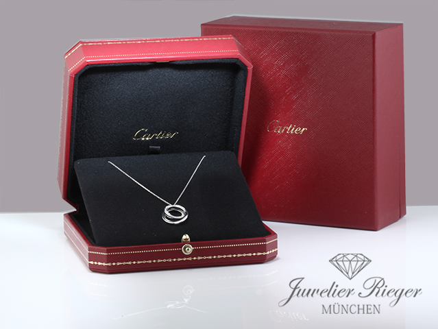 Image 5 of gallery: Cartier Collier Etincelle Weissgold 750 Diamanten Brillanten Gold Halskette