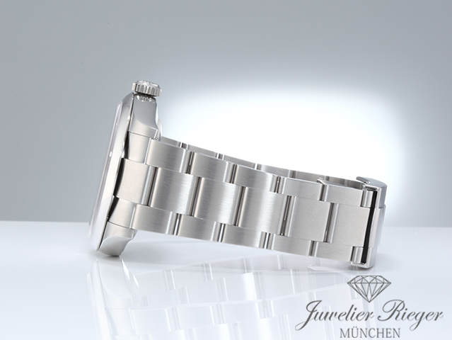 Bild 5 der Galerie: Ungetragen Rolex Oyster Perpetual 41 beige 134300 2026 Edelstahl Automatik stainless steel Oyster-Band Chronometer