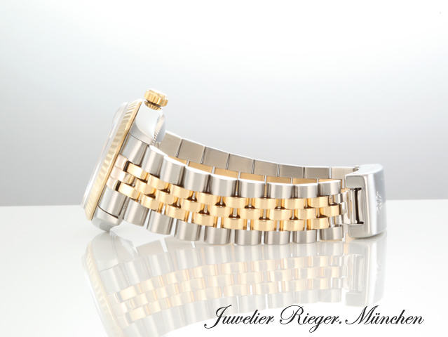 Bild 5 der Galerie: Rolex Medium Datejust Stahl Gelbgold 750 Diamanten Automatik Gold Stahl