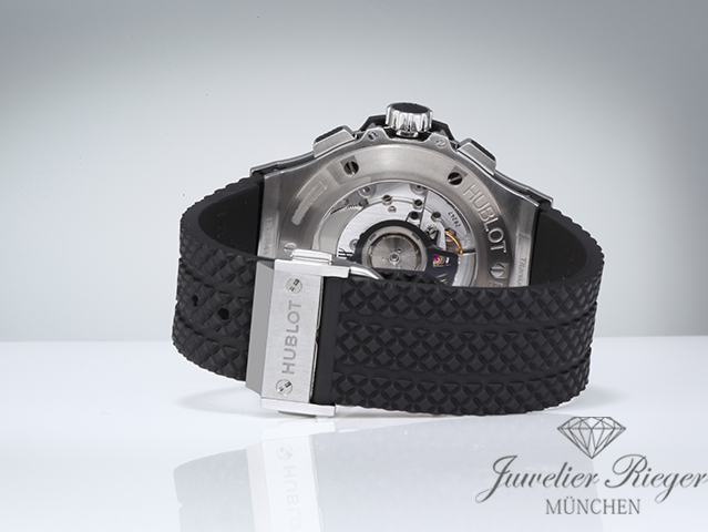 Bild 6 der Galerie: Hublot Big Bang 41 mm 2018 Chronograph 341.SX.130.RX.114 Edelstahl Diamanten