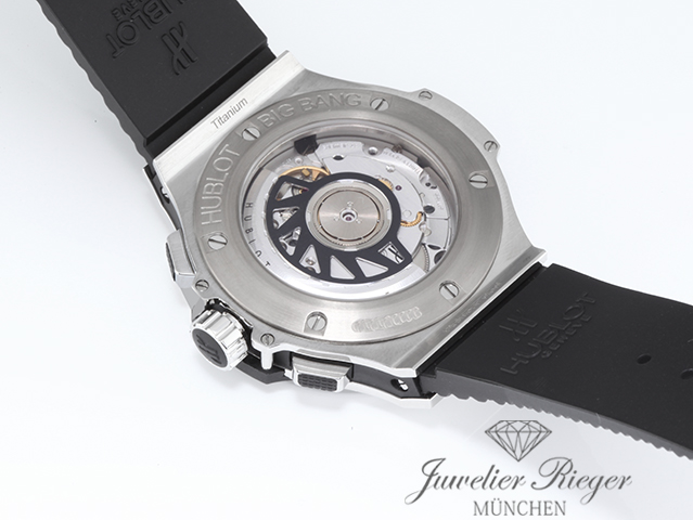Bild 7 der Galerie: Hublot Big Bang 41 mm 2018 Chronograph 341.SX.130.RX.114 Edelstahl Diamanten