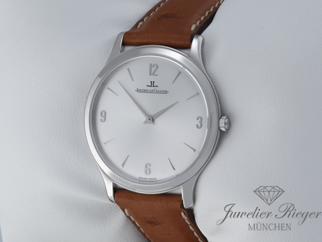 Bild 2 der Galerie: Jaeger Le Coultre Master Ultra Thin 145.8.79 Stahl Handaufzug JLC-Service: 2026