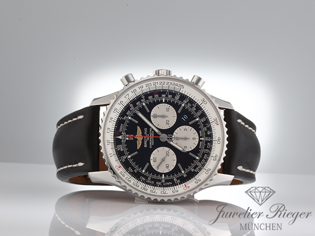Image 4 of gallery: Breitling Navitimer 1 B01 46 Chronograph AB0127 2015 Edelstahl Automatik Stahl