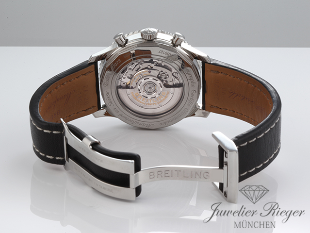 Image 7 of gallery: Breitling Navitimer 1 B01 46 Chronograph AB0127 2015 Edelstahl Automatik Stahl