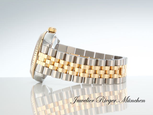 Bild 5 der Galerie: Rolex Medium Datejust 31 mm 178273 2012 Edelstahl Gelbgold 750 Diamanten Gold