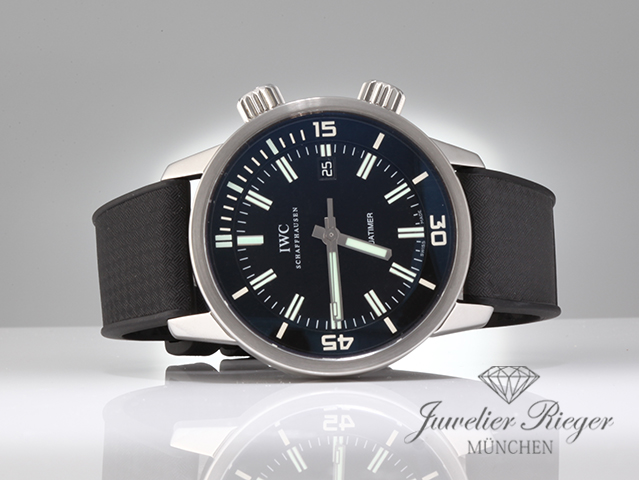 Bild 4 der Galerie: IWC Aquatimer Automatic Vintage 44 mm IW3231 Edelstahl Armbanduhr Stahl