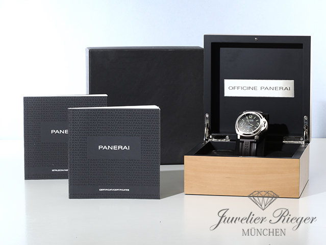 Bild 7 der Galerie: Panerai Luminor Marina Base 44 mm PAM00777 2019 Edelstahl Handaufzug Stahl