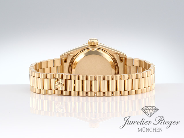 Bild 6 der Galerie: Rolex Lady Datejust Gelbgold 750 Diamanten 1998 Automatik Gold Damen