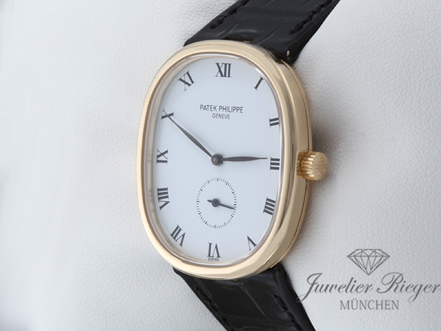 Bild 2 der Galerie: Patek Philippe Ellipse d`Or 3978 1995 Gelbgold 750 Handaufzug Golden Gold