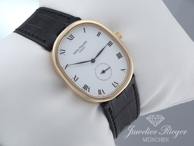 Bild 3 der Galerie: Patek Philippe Ellipse d`Or 3978 1995 Gelbgold 750 Handaufzug Golden Gold