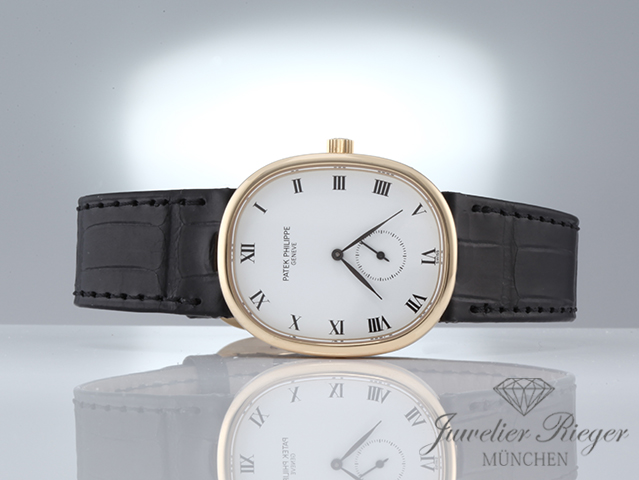 Bild 4 der Galerie: Patek Philippe Ellipse d`Or 3978 1995 Gelbgold 750 Handaufzug Golden Gold