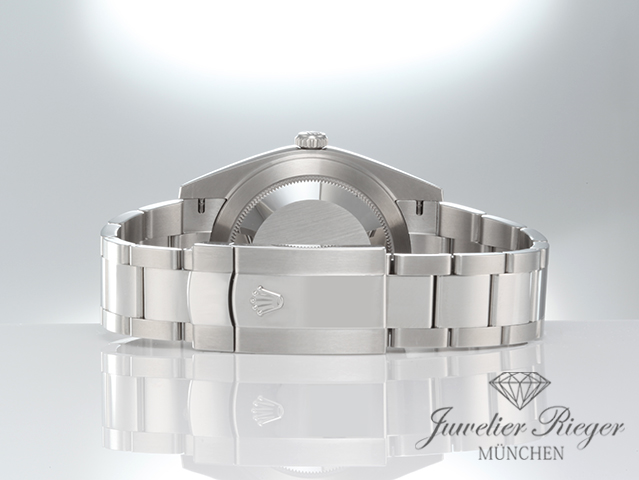 Bild 6 der Galerie: Rolex Datejust 41 mm 126300 2024 Edelstahl Automatik Stahl