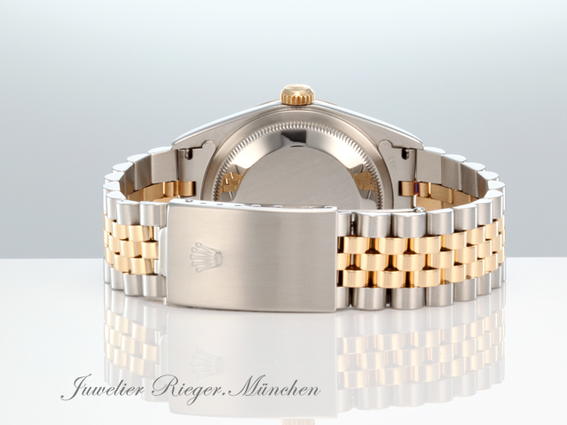 Image 6 of gallery: Rolex Datejust 36 mm 16233 1995 Edelstahl Gelbgold 750 Automatik Stahl Gold