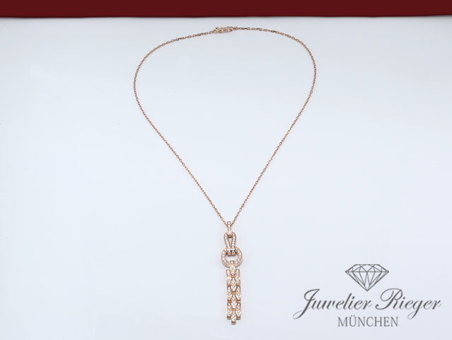 Bild 6 der Galerie: Cartier Collier Agrave Anhänger Rosegold 750 Diamanten N7424320 Gold
