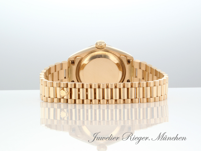 Bild 6 der Galerie: Rolex Lady Datejust Gelbgold 750 Diamanten Automatik Gold Damen