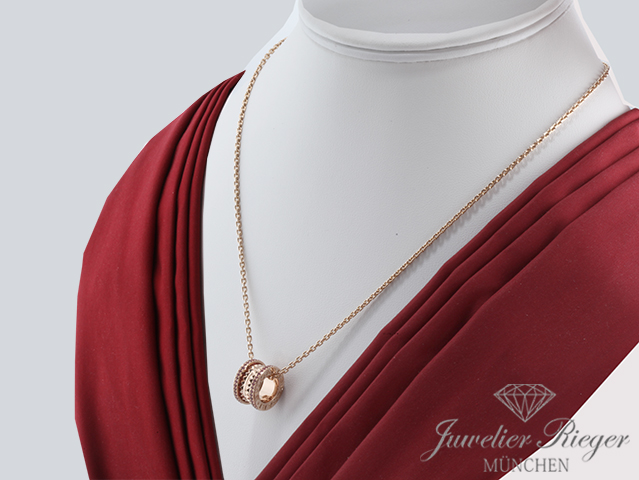 Bild 3 der Galerie: Bulgari Collier B-Zero 1 Rock Rosegold 750 Rubine 358306 2021 Gold Rubies