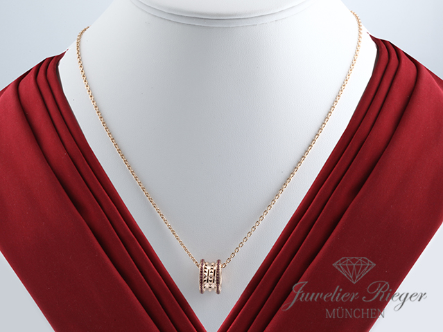 Bild 2 der Galerie: Bulgari Collier B-Zero 1 Rock Rosegold 750 Rubine 358306 2021 Gold Rubies