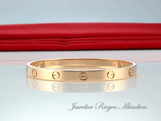 Bild 4 der Galerie: Cartier Armreif Love Roségold 750 Größe 19 Gold Herren Damen Armband