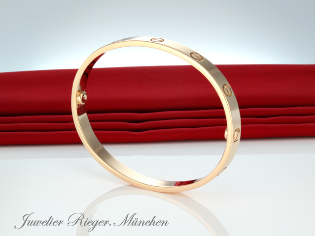 Bild 1 der Galerie: Cartier Armreif Love Roségold 750 Größe 19 Gold Herren Damen Armband