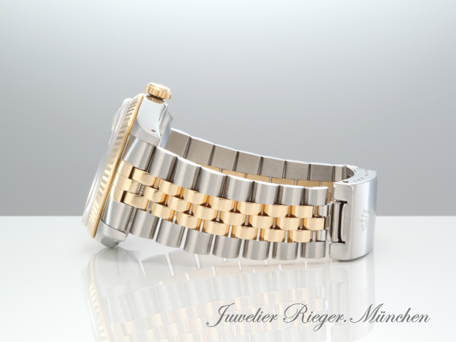 Bild 5 der Galerie: Rolex Datejust 36 mm 16233 Edelstahl Gelbgold 750 Automatik Gold