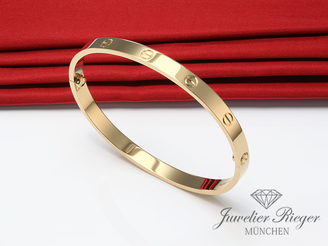 Bild 3 der Galerie: Cartier Armreif Love Gelbgold 750 Größe 17 2022 Gold Damen Herren Armband