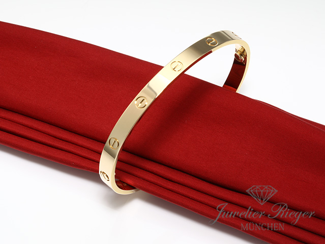 Bild 4 der Galerie: Cartier Armreif Love Gelbgold 750 Größe 17 2022 Gold Damen Herren Armband