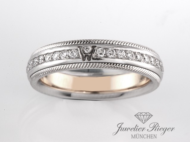 Bild 1 der Galerie: Wellendorff Ring Julia Weissgold 750 Diamanten ca. 0,56 ct. Brillanten Gr. 55,5