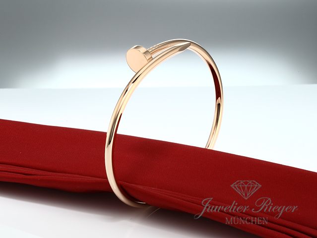 Bild 2 der Galerie: Cartier Armreif Juste un Clou Rosegold 750 Größe 17 2018 Gold Damen