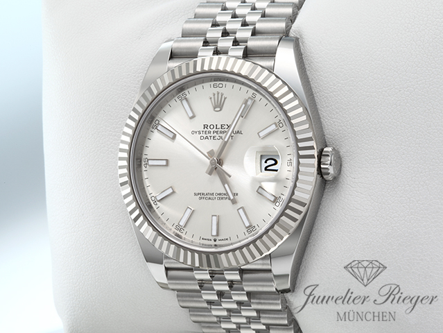 Bild 2 der Galerie: Rolex Datejust 41 126334 2026 Edelstahl Weissgold 750 Automatik Stahl Gold