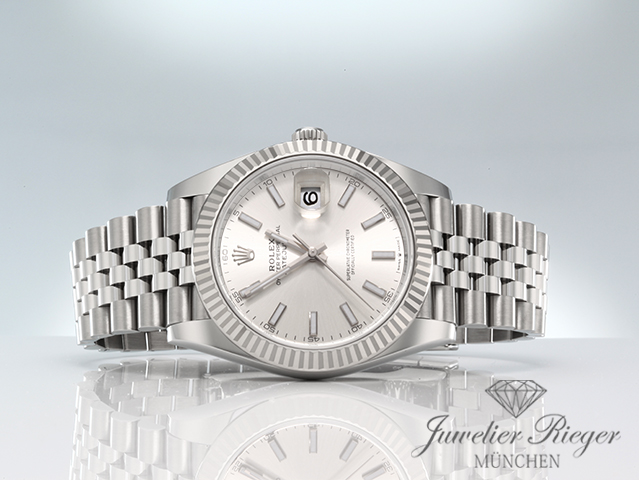 Bild 4 der Galerie: Rolex Datejust 41 126334 2026 Edelstahl Weissgold 750 Automatik Stahl Gold