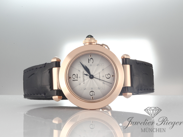 Image 4 of gallery: Cartier Pasha 35 mm WGPA0014 2021 Rosegold 750 Automatik Medium Damen