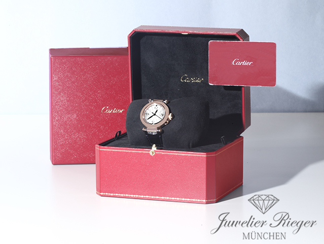 Image 7 of gallery: Cartier Pasha 35 mm WGPA0014 2021 Rosegold 750 Automatik Medium Damen