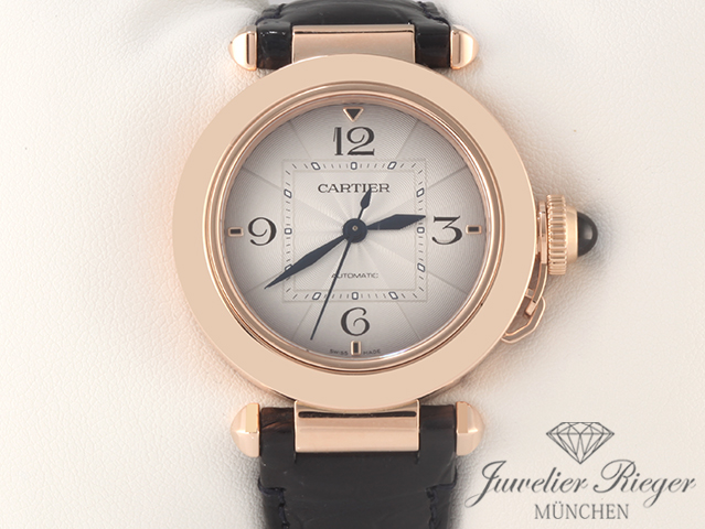 Image 1 of gallery: Cartier Pasha 35 mm WGPA0014 2021 Rosegold 750 Automatik Medium Damen
