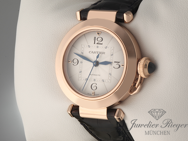 Image 2 of gallery: Cartier Pasha 35 mm WGPA0014 2021 Rosegold 750 Automatik Medium Damen