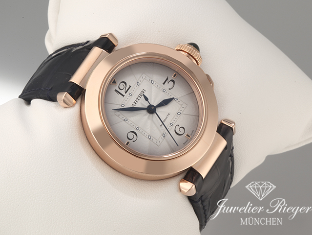 Image 3 of gallery: Cartier Pasha 35 mm WGPA0014 2021 Rosegold 750 Automatik Medium Damen